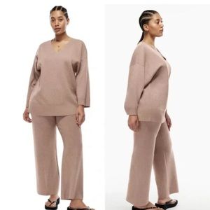 Aritzia Wilfred Free Sweater Set